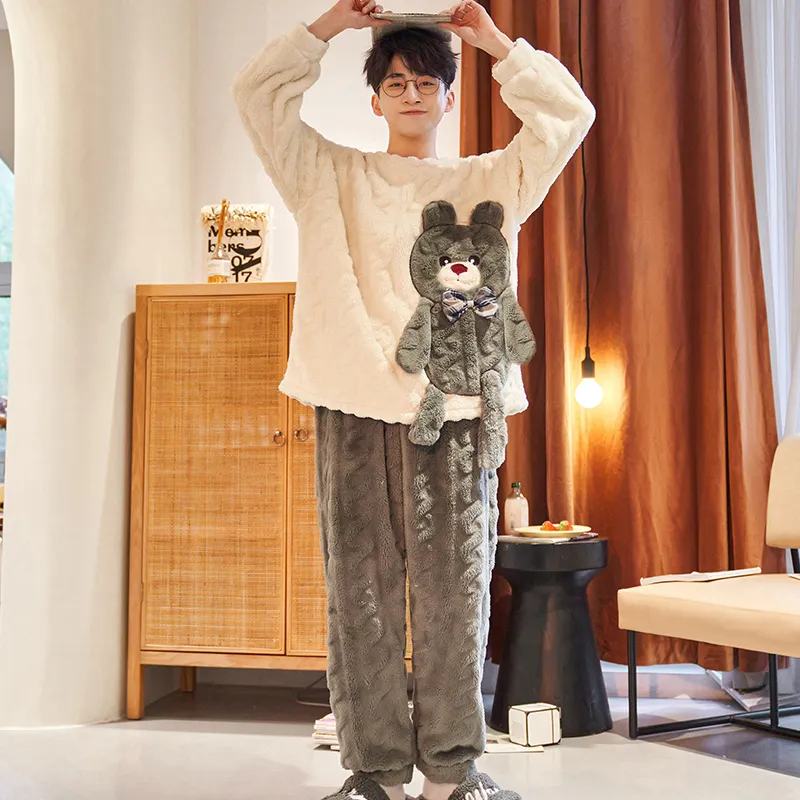 Jovini Men Pajama Sets-5