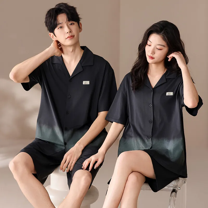 Jovini Pajama Set Unisex Dark Gray-5