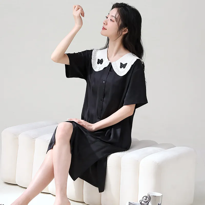 Jovini Nightgown Women's Gift Box Set Black-3