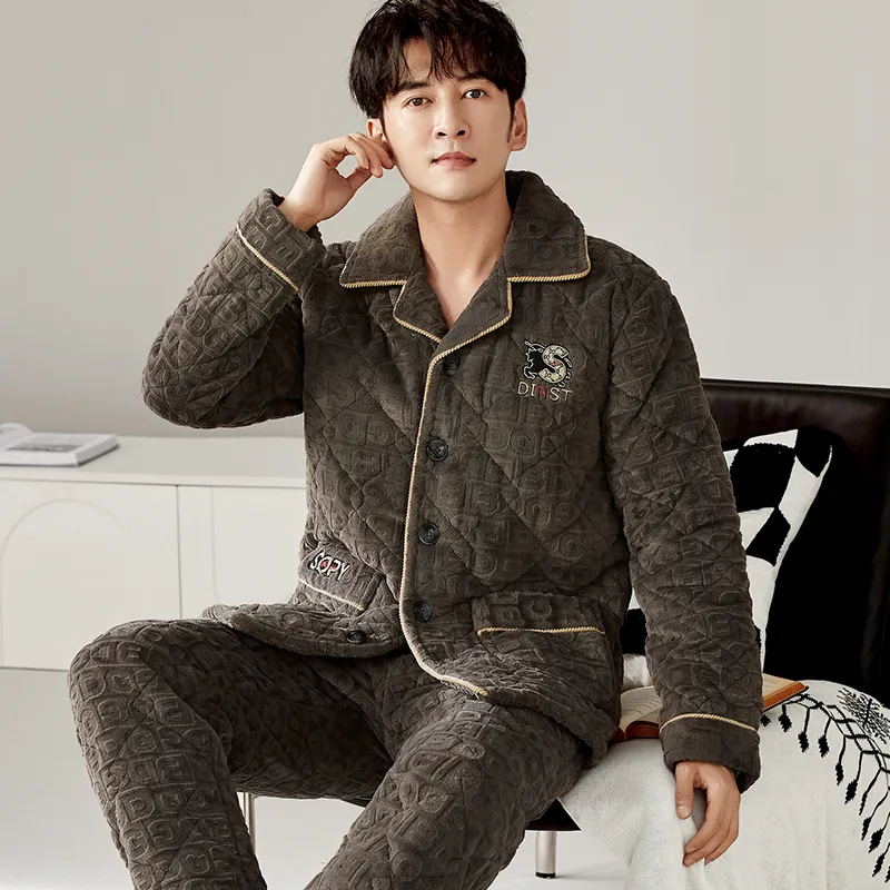 Jovini Men Pajama Sets-4
