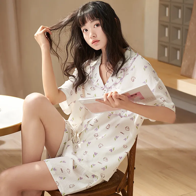 Jovini Pajama Set Women's Gift Box Set Ecru-3
