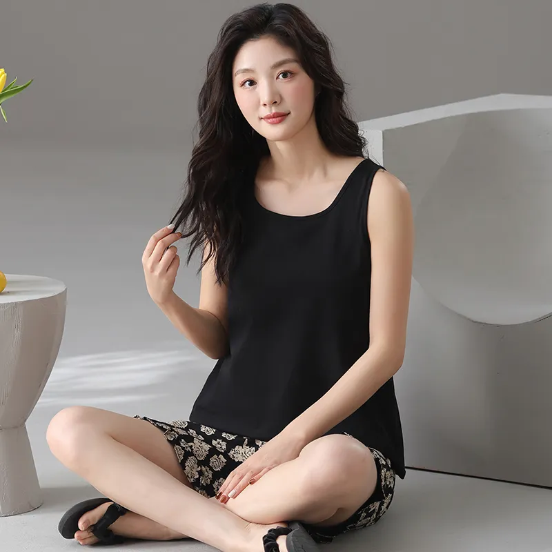 Jovini Pajama Set Women's Black-4
