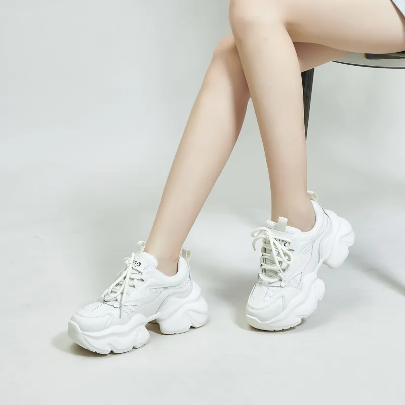 PT'SON Low Top Chunky Sneakers Women's-14