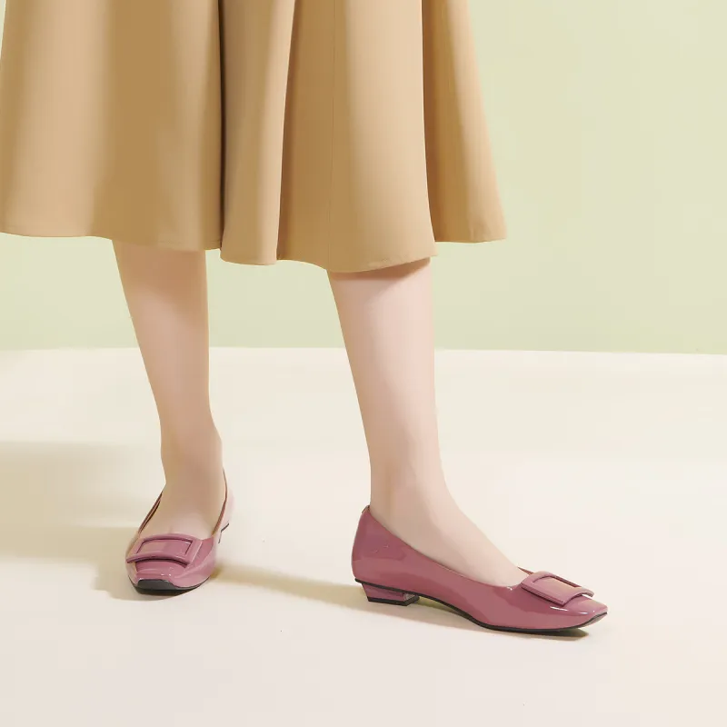 PT'SON Casual Single Shoes 1.5cm Women's-21