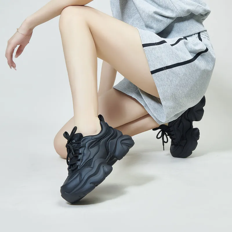 PT'SON Low Top Chunky Sneakers Women's-5