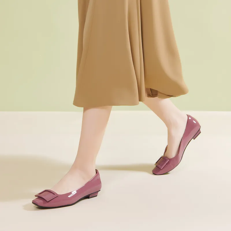 PT'SON Casual Single Shoes 1.5cm Women's-20