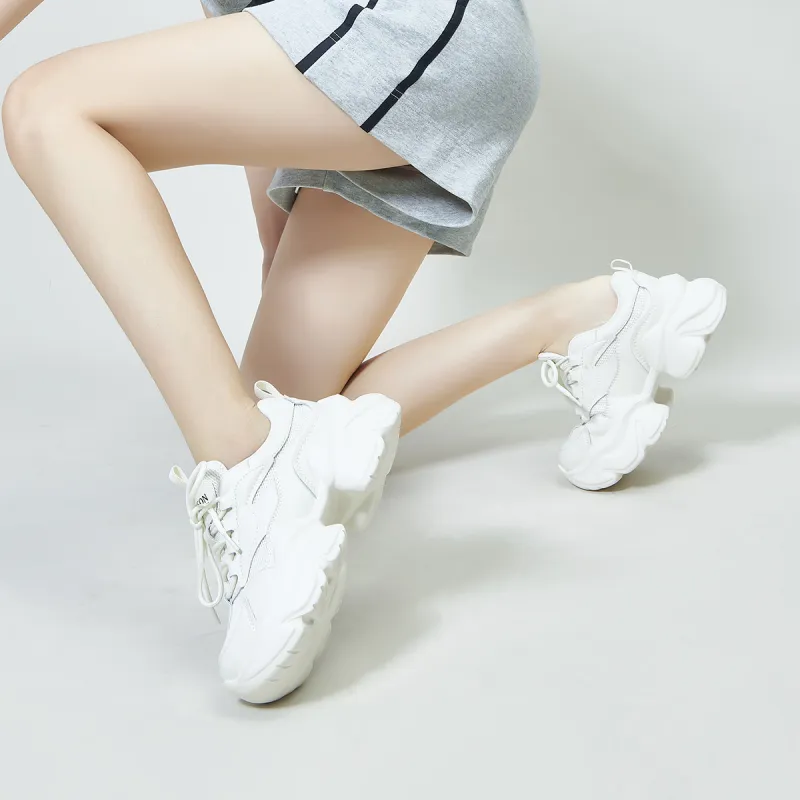 PT'SON Low Top Chunky Sneakers Women's-15