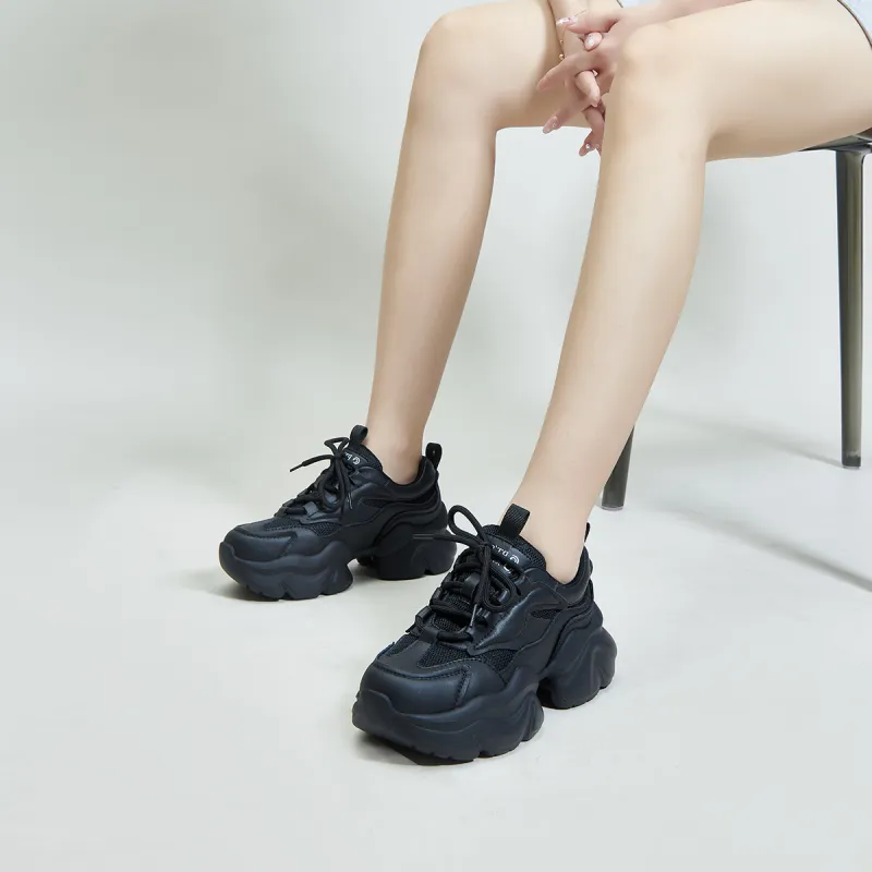 PT'SON Low Top Chunky Sneakers Women's-6