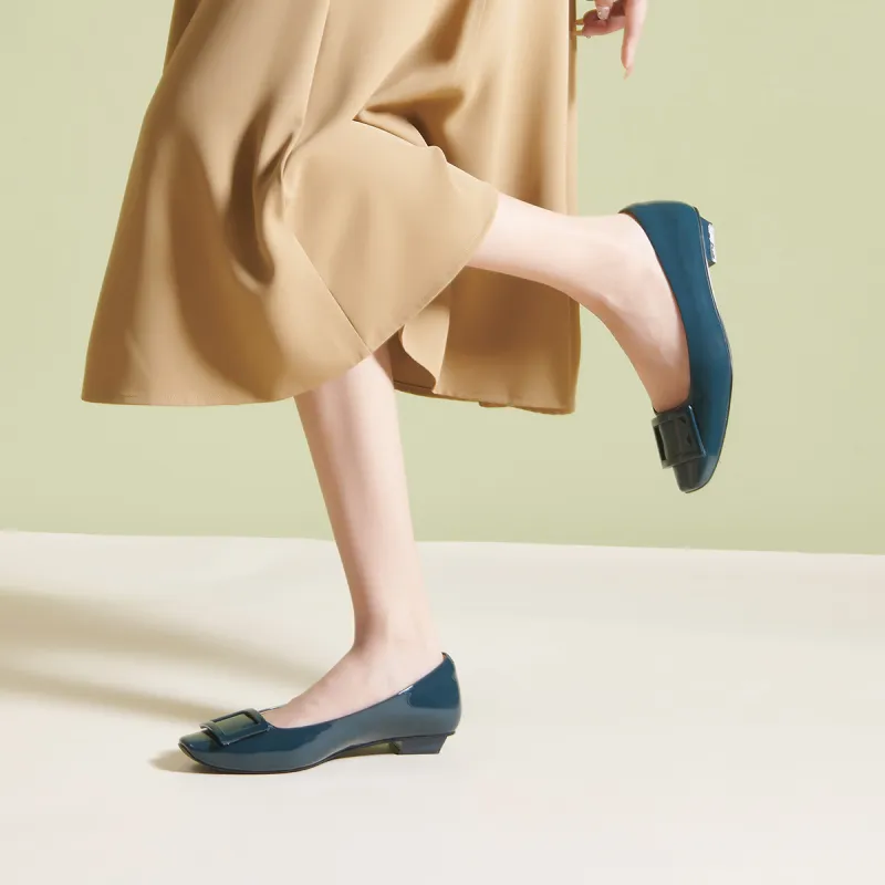 PT'SON Casual Single Shoes 1.5cm Women's-13