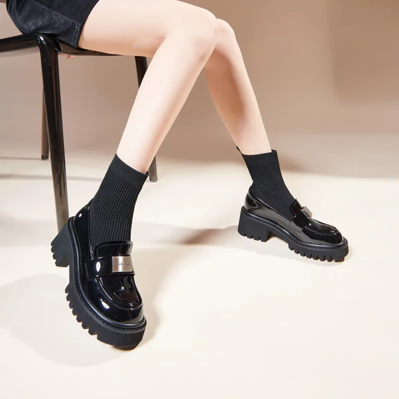 PT'SON Ankle Boots 6cm Women's Black-7
