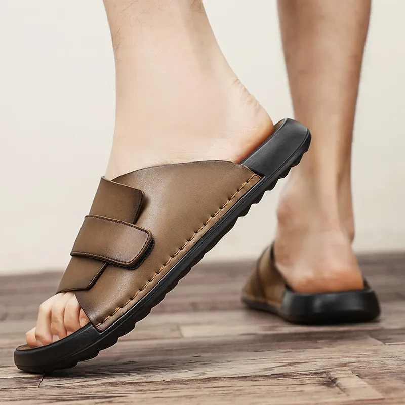 G.N.SHIJIA PU Polyurethane Quick Dry Slide Slippers Unisex-16