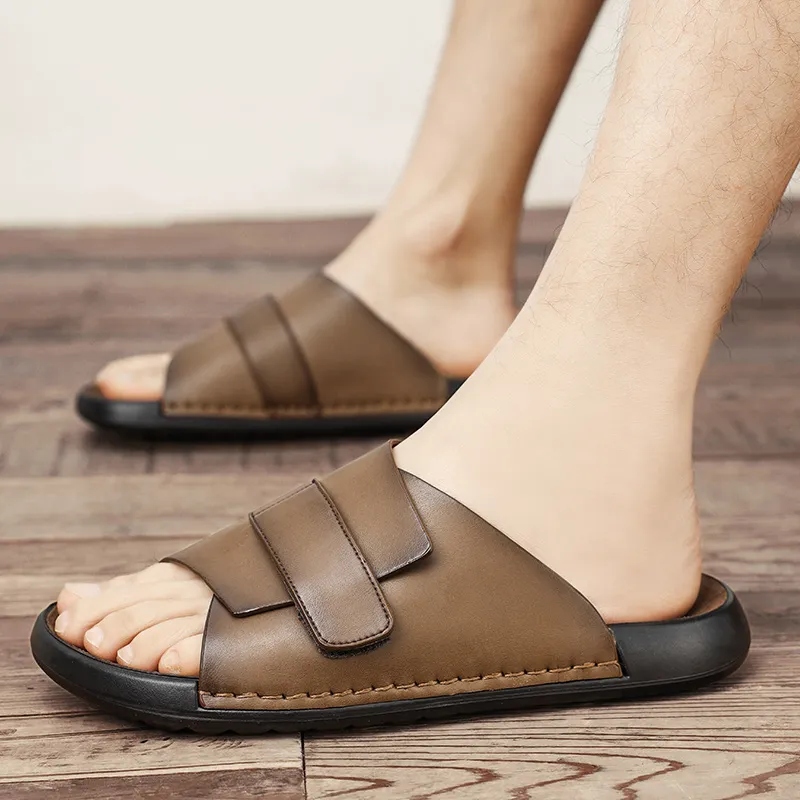 G.N.SHIJIA PU Polyurethane Quick Dry Slide Slippers Unisex-15