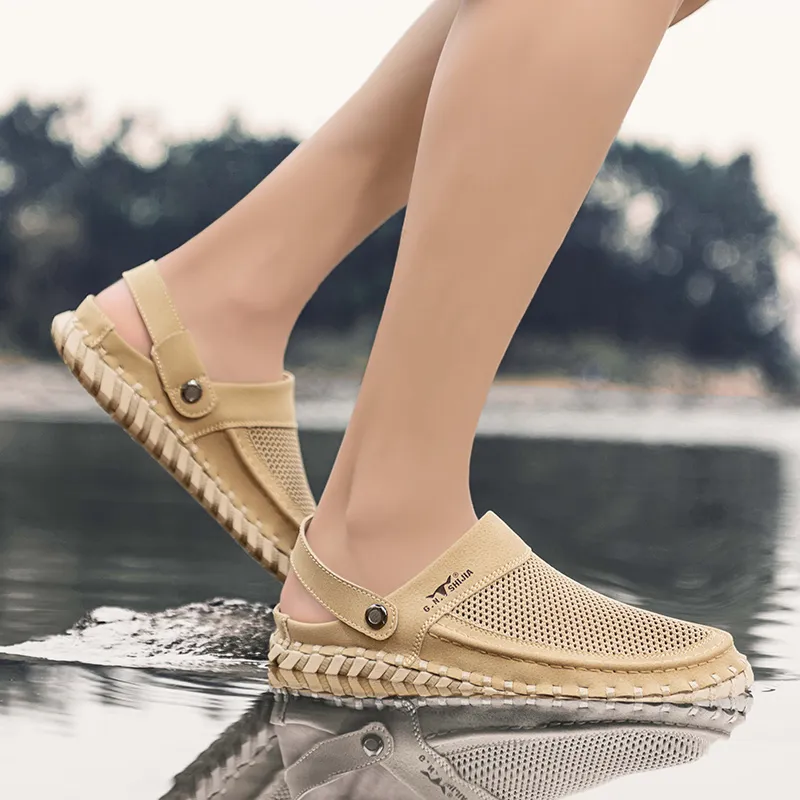 G.N.SHIJIA Closed Toe Slippers Men-16