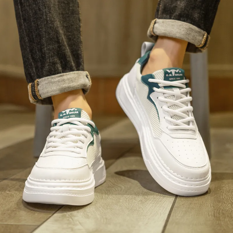 G.N.SHIJIA Breathable Lightweight Height Increasing Low Top Casual Shoes Men's-16