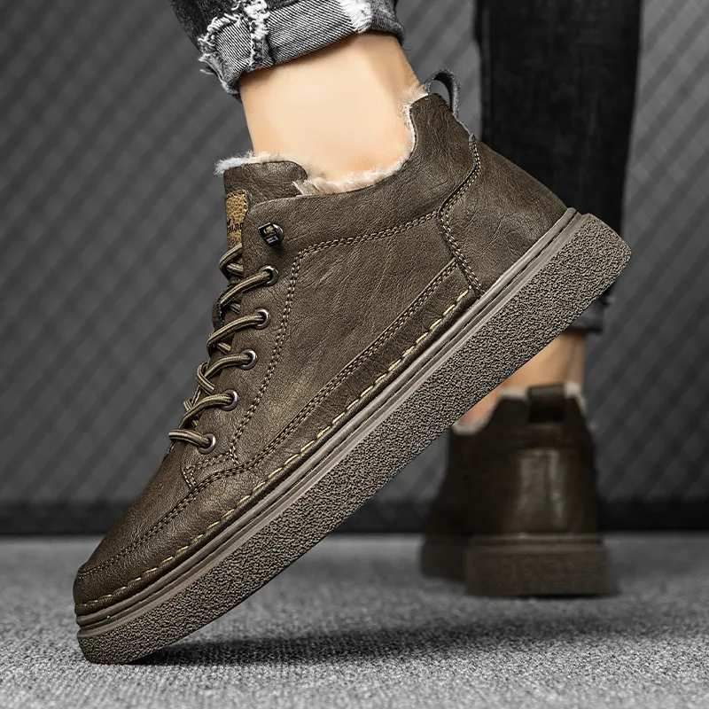 G.N.SHIJIA Mid Top Skateboard Shoes Men's-13