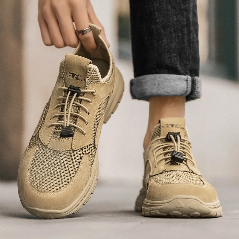 G.N.SHIJIA Breathable Low Top Casual Shoes Men's-6