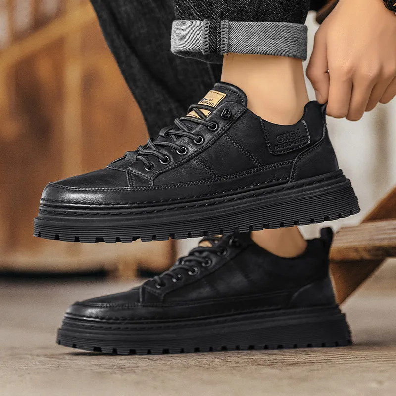 G.N.SHIJIA Mid Top Skateboard Shoes Men's-7