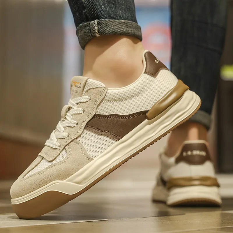 G.N.SHIJIA Lightweight And Breathable Low Top Skateboard Shoes Men's-5