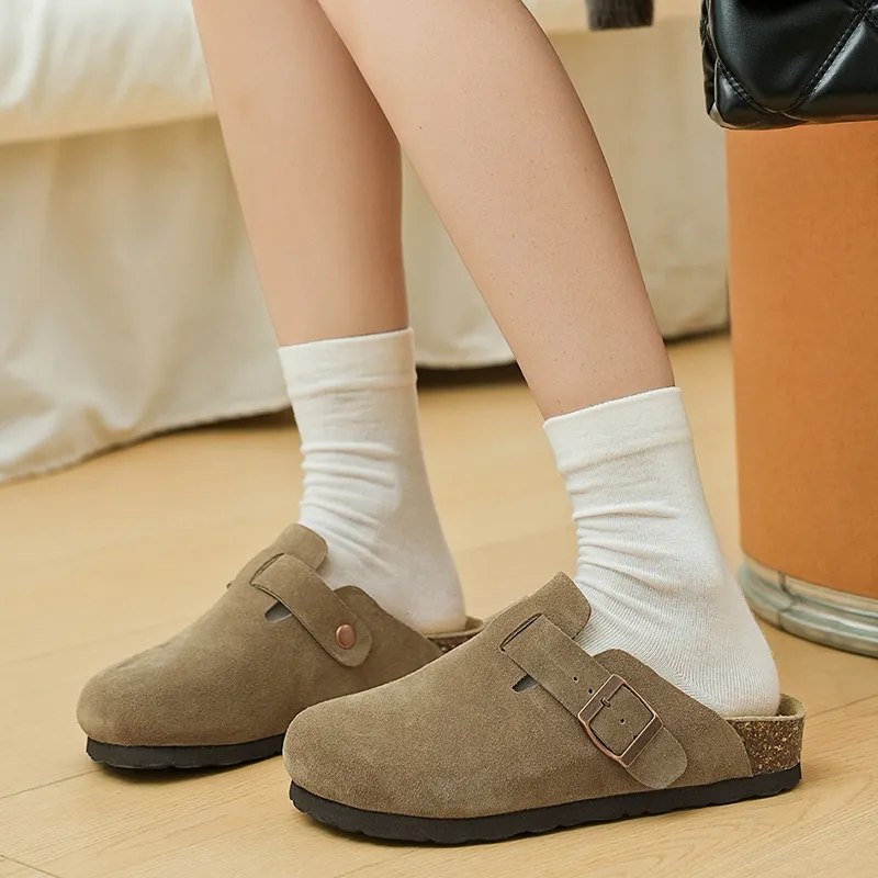 G.N.SHIJIA Composite Sole Metal Abrasion Resistant Wrap toe Slippers Unisex-20