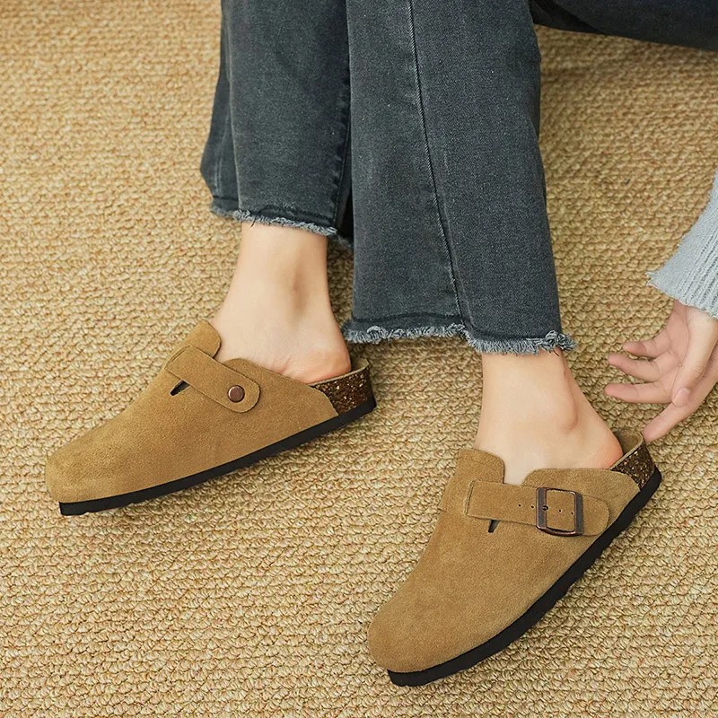 G.N.SHIJIA Composite Sole Metal Abrasion Resistant Wrap toe Slippers Unisex-8