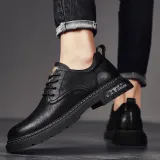 SCARPA SNEAKERS LEATHER 71VA3SK7