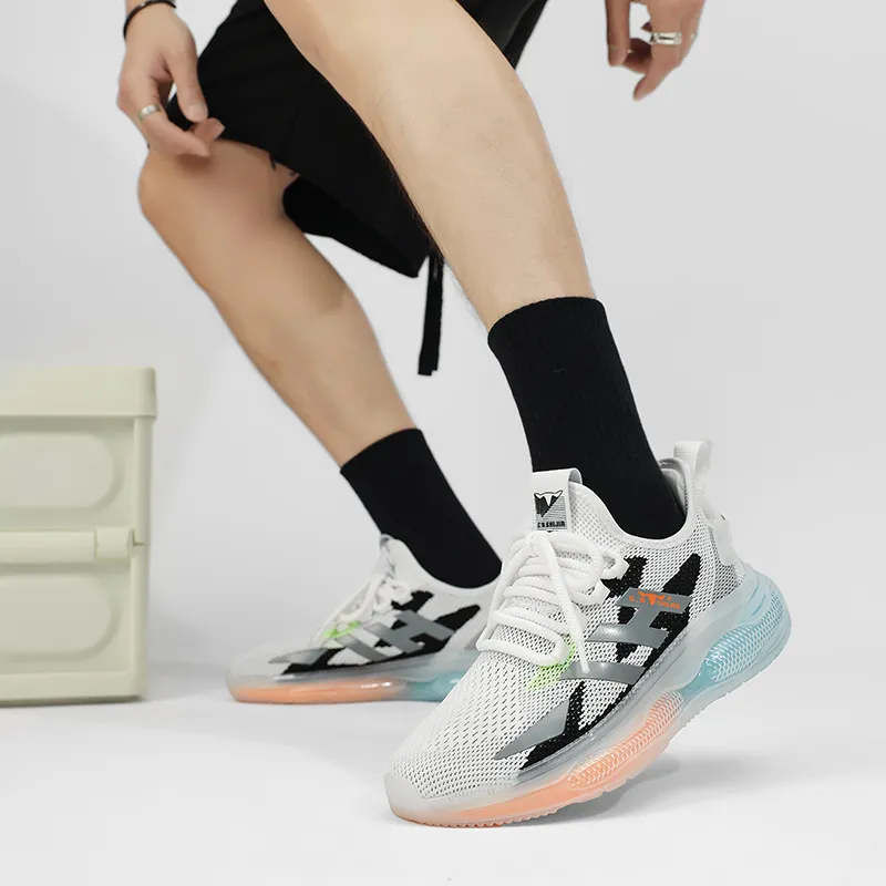 G.N.SHIJIA Casual Shoes Men Low Top Black/White-16