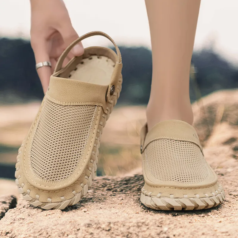 G.N.SHIJIA Closed Toe Slippers Men-17