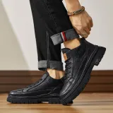 G.N.SHIJIA Work Boots Men Mid Top