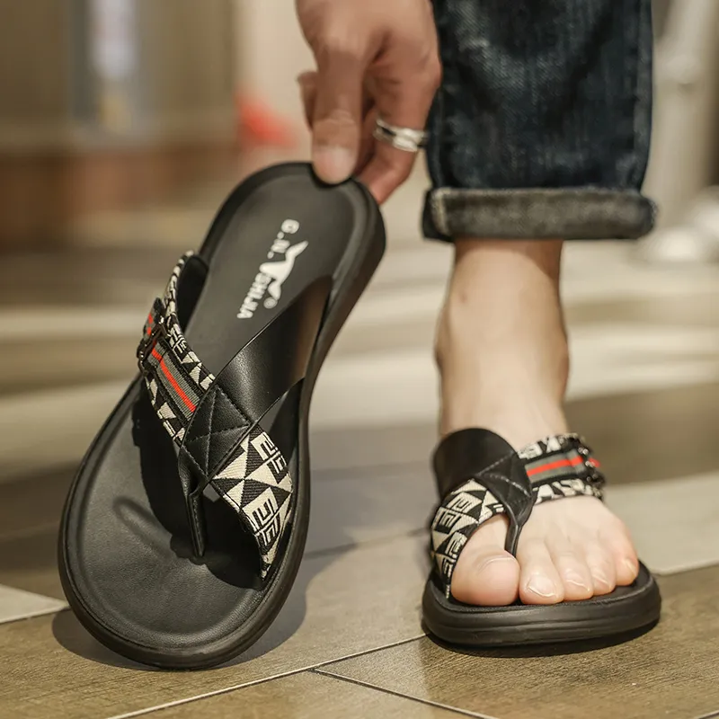 G.N.SHIJIA Abrasion Resistant Flip Flops Men's-9