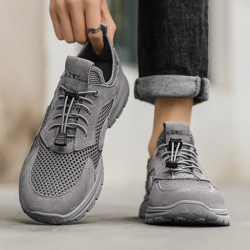 G.N.SHIJIA Breathable Low Top Casual Shoes Men's-17