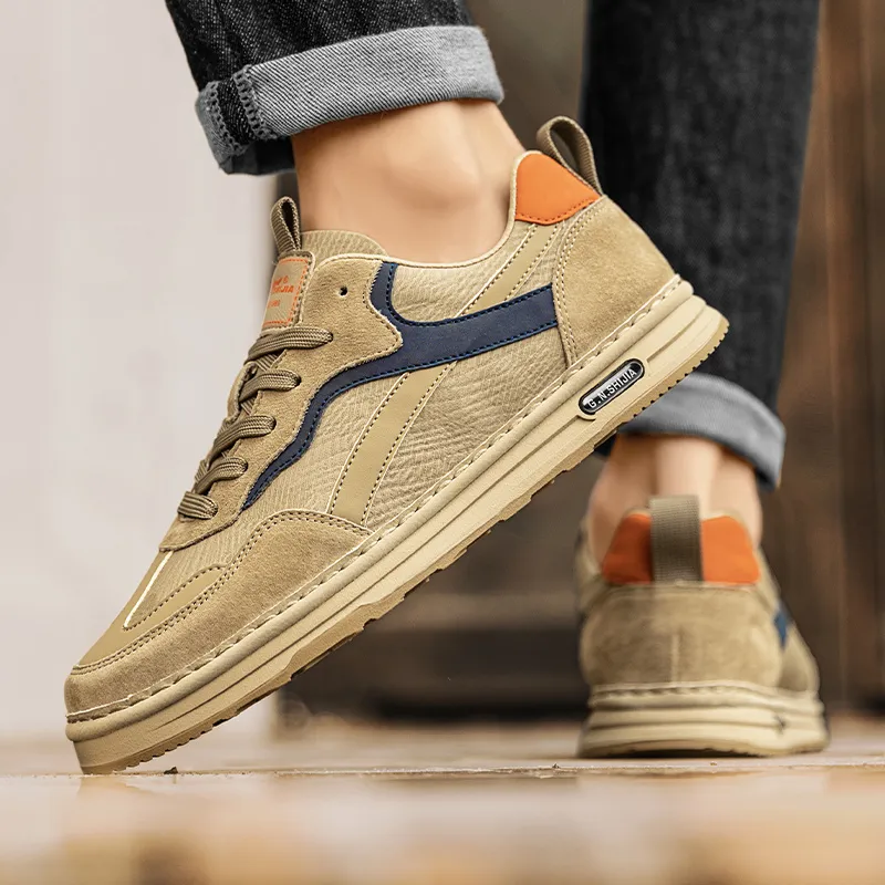 G.N.SHIJIA Lightweight Low Top Casual Shoes Men-16