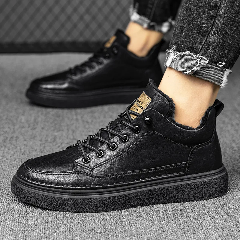 G.N.SHIJIA Mid Top Skateboard Shoes Men's-4