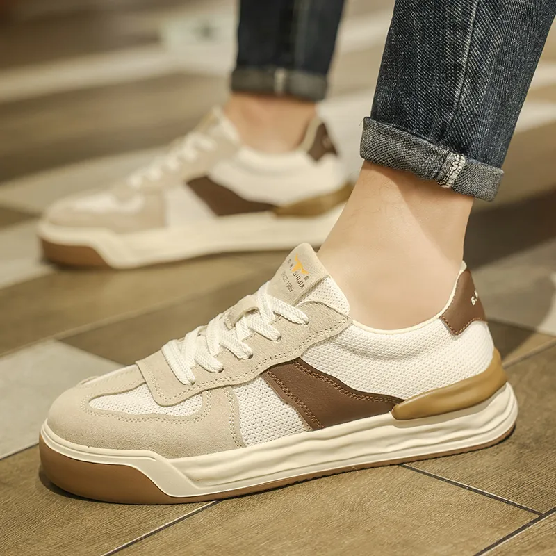 G.N.SHIJIA Lightweight And Breathable Low Top Skateboard Shoes Men's-6
