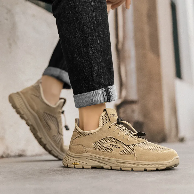 G.N.SHIJIA Breathable Low Top Casual Shoes Men's-10