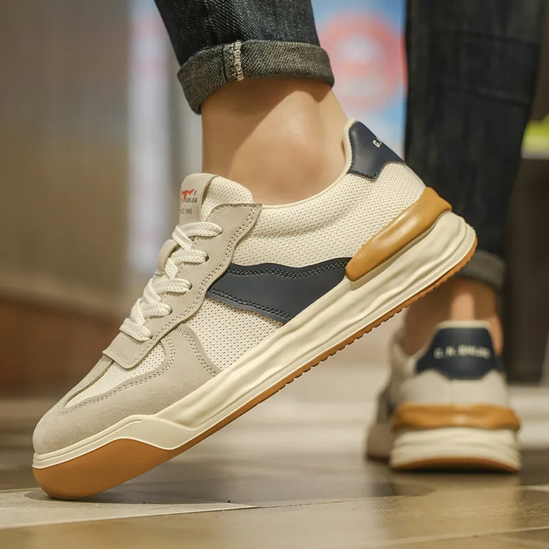 G.N.SHIJIA Lightweight And Breathable Low Top Skateboard Shoes Men's-11