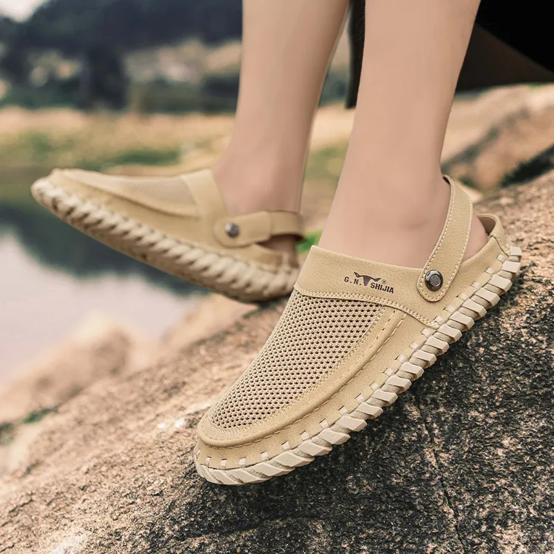 G.N.SHIJIA Closed Toe Slippers Men-19