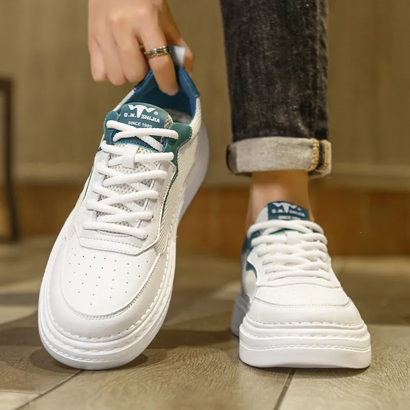 G.N.SHIJIA Breathable Lightweight Height Increasing Low Top Casual Shoes Men's-14