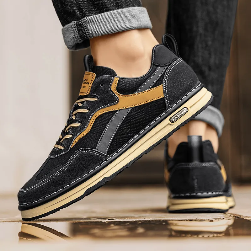 G.N.SHIJIA Lightweight Low Top Casual Shoes Men-8