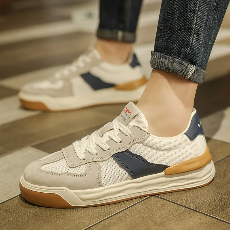 G.N.SHIJIA Lightweight And Breathable Low Top Skateboard Shoes Men's-12