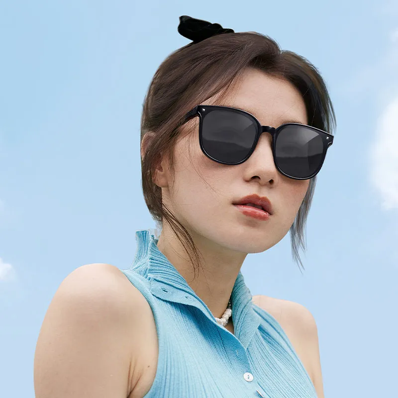 LASHION TR/Memory Plastic Square Sunglasses Unisex-13
