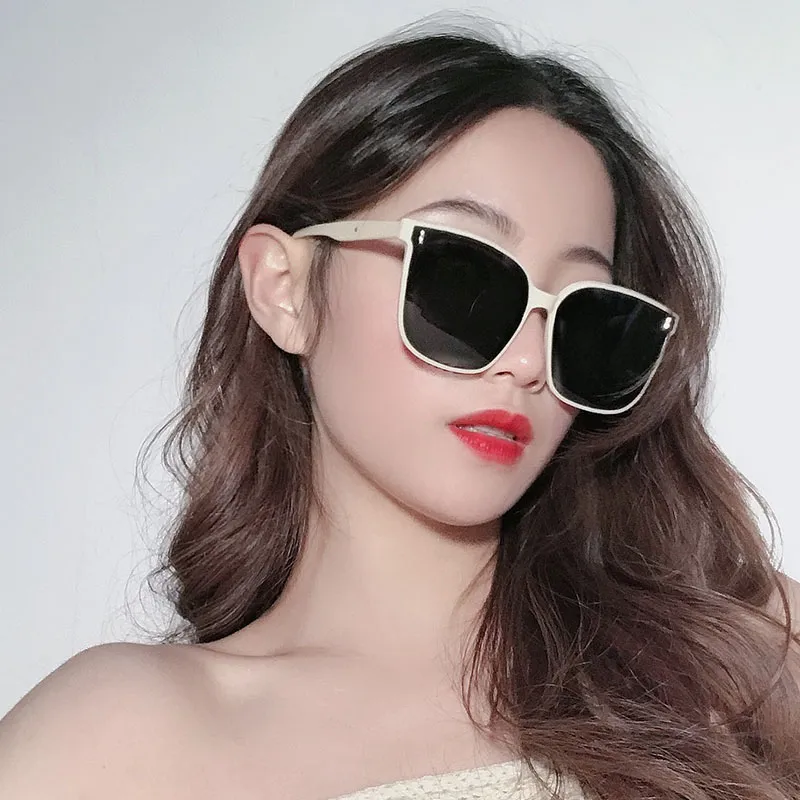 LASHION TR/Memory Plastic Square Sunglasses Unisex-11
