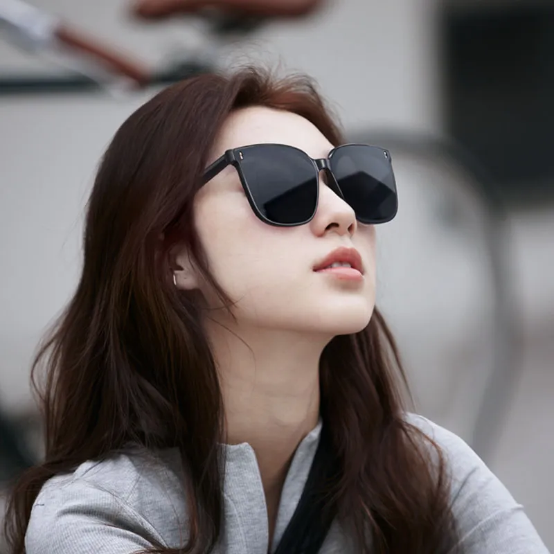 LASHION TR/Memory Plastic Square Sunglasses Unisex-3
