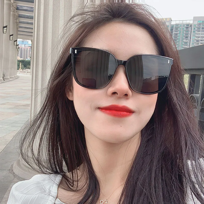 LASHION TR/Memory Plastic Square Sunglasses Unisex-5
