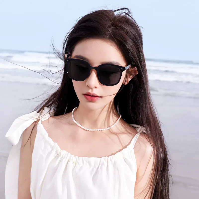 LASHION TR/Memory Plastic Square Sunglasses Unisex-16