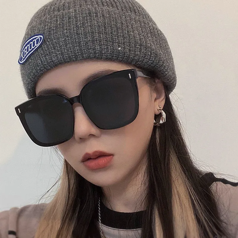 LASHION TR/Memory Plastic Square Sunglasses Unisex-7