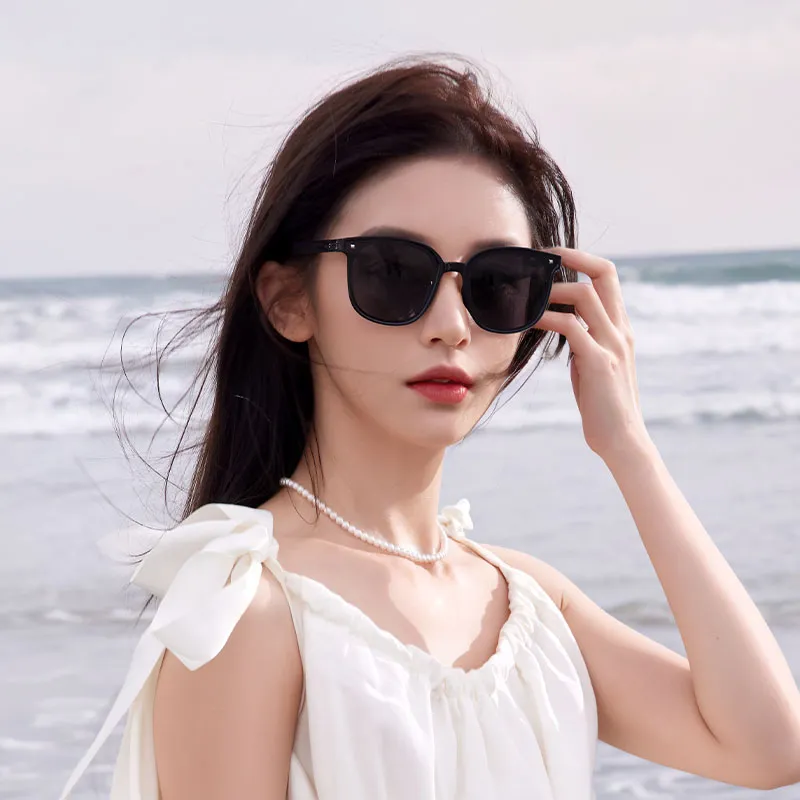 LASHION TR/Memory Plastic Square Sunglasses Unisex-15