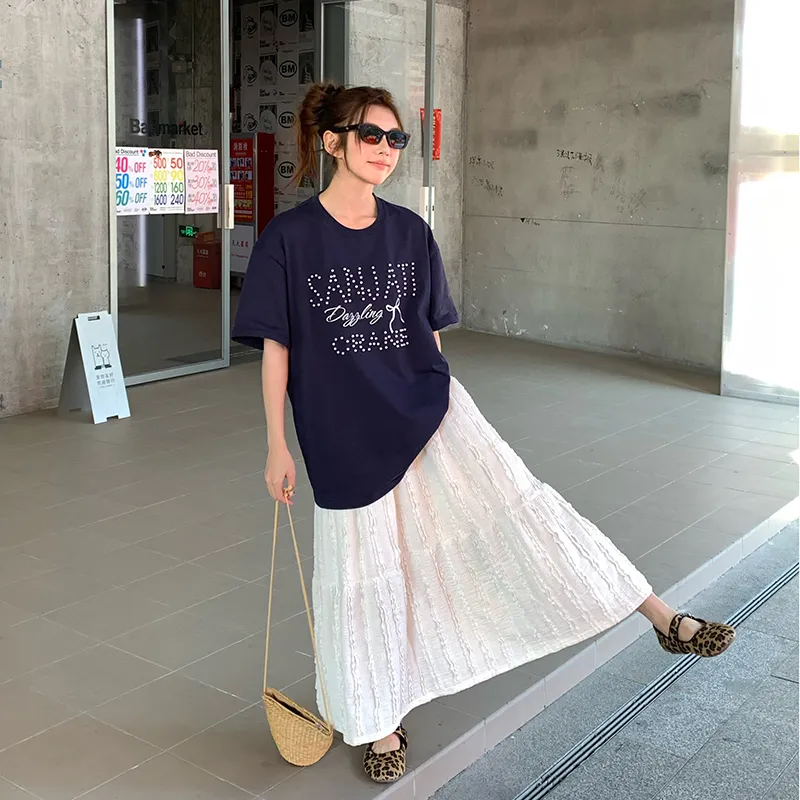Sanjati T Shirt Women's Navy Blue-5