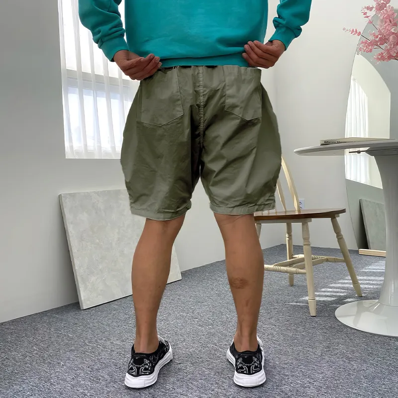 I'm David Cargo Shorts Men's Army Green-6