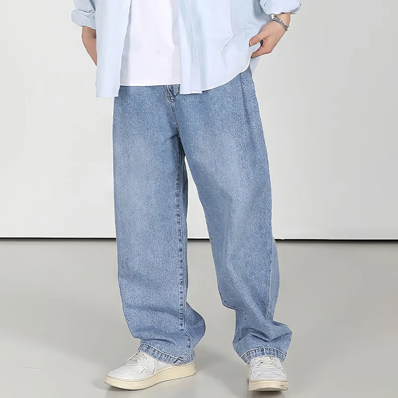 I'm David Jeans Unisex Blue-3