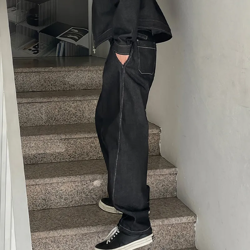 I'm David Jeans Unisex Black-9